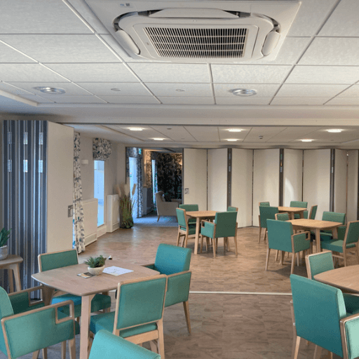 Folding Noise-Control Partitions